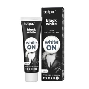 tołpa. black white pasta do zębów, 75 ml