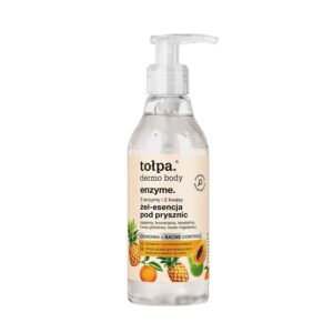 tołpa. enzyme. żel-esencja pod prysznic, 3 enzymy i 2 kwasy, 195 ml