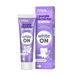 tołpa. purple corrector & white pasta do zębów, 75 ml